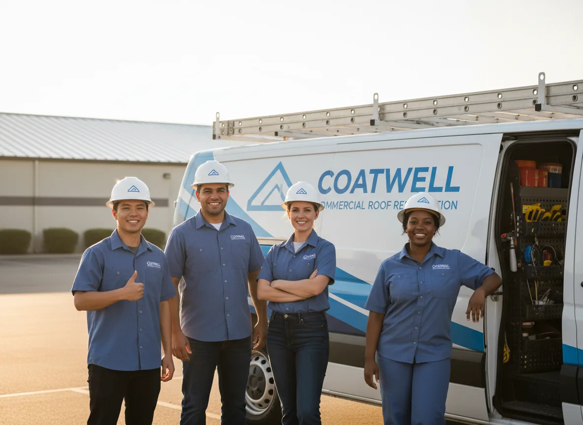 Commercial roof coating company in Glenburn, ME